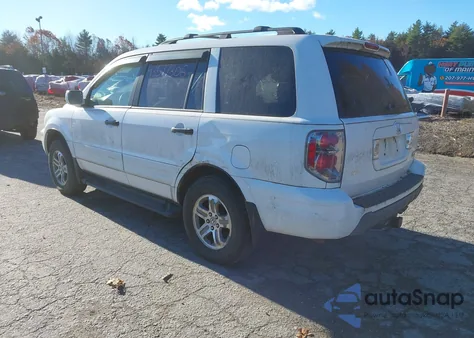 2003 Honda Pilot Ex из США, поврежденный, VIN 2HKYF18453H500225